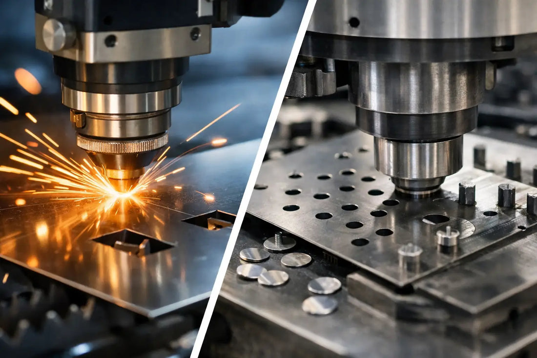 Laser Cutting Versus Punching for Sheet Metal