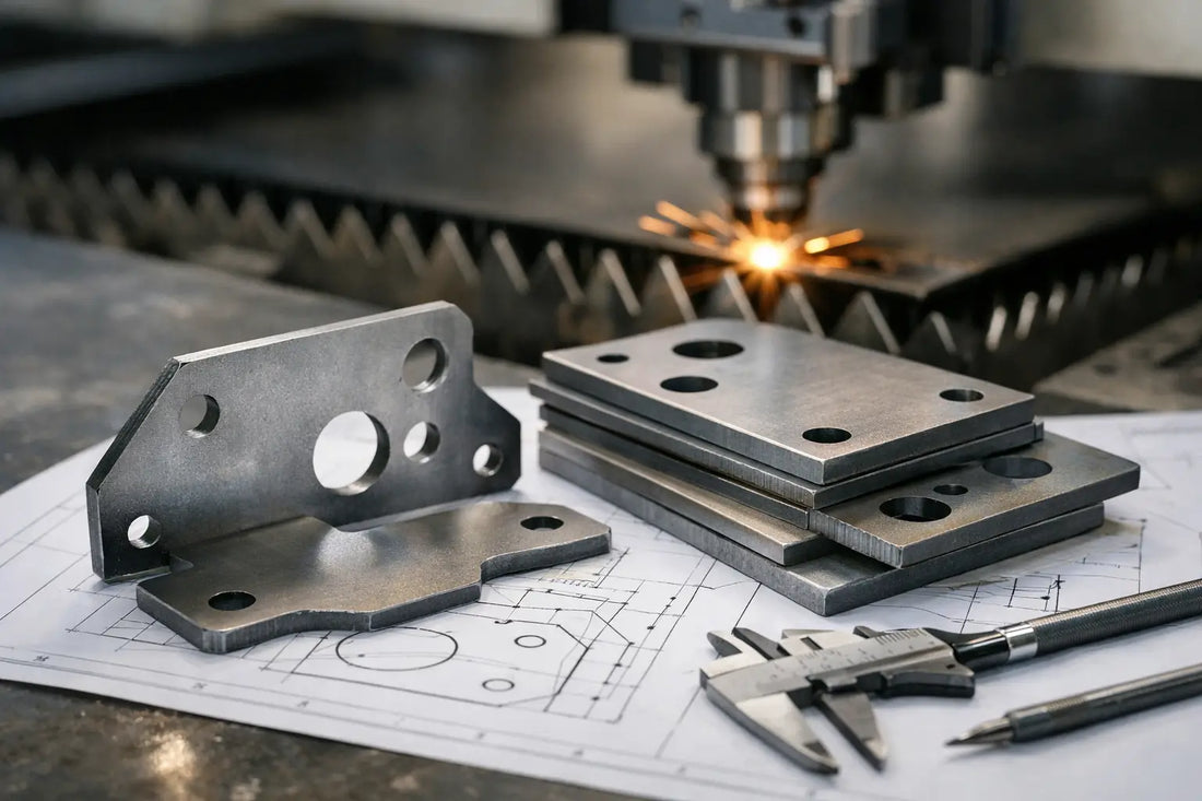 Mild Steel Laser Cut Parts Made to Your Drawing