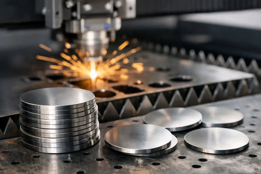 Laser Cut Metal Discs for Accurate Parts