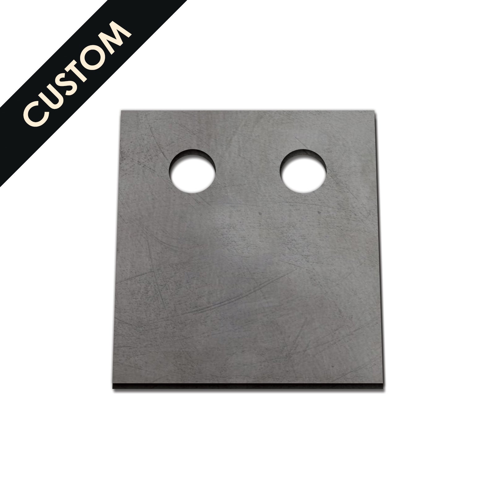 Mild Steel Custom Cleat with Custom Width/Height and Holes 1 -10mm Thi ...