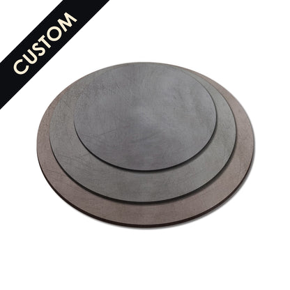 Mild Steel Disc with Custom Outer Diameter 0.8-10mm Thickness