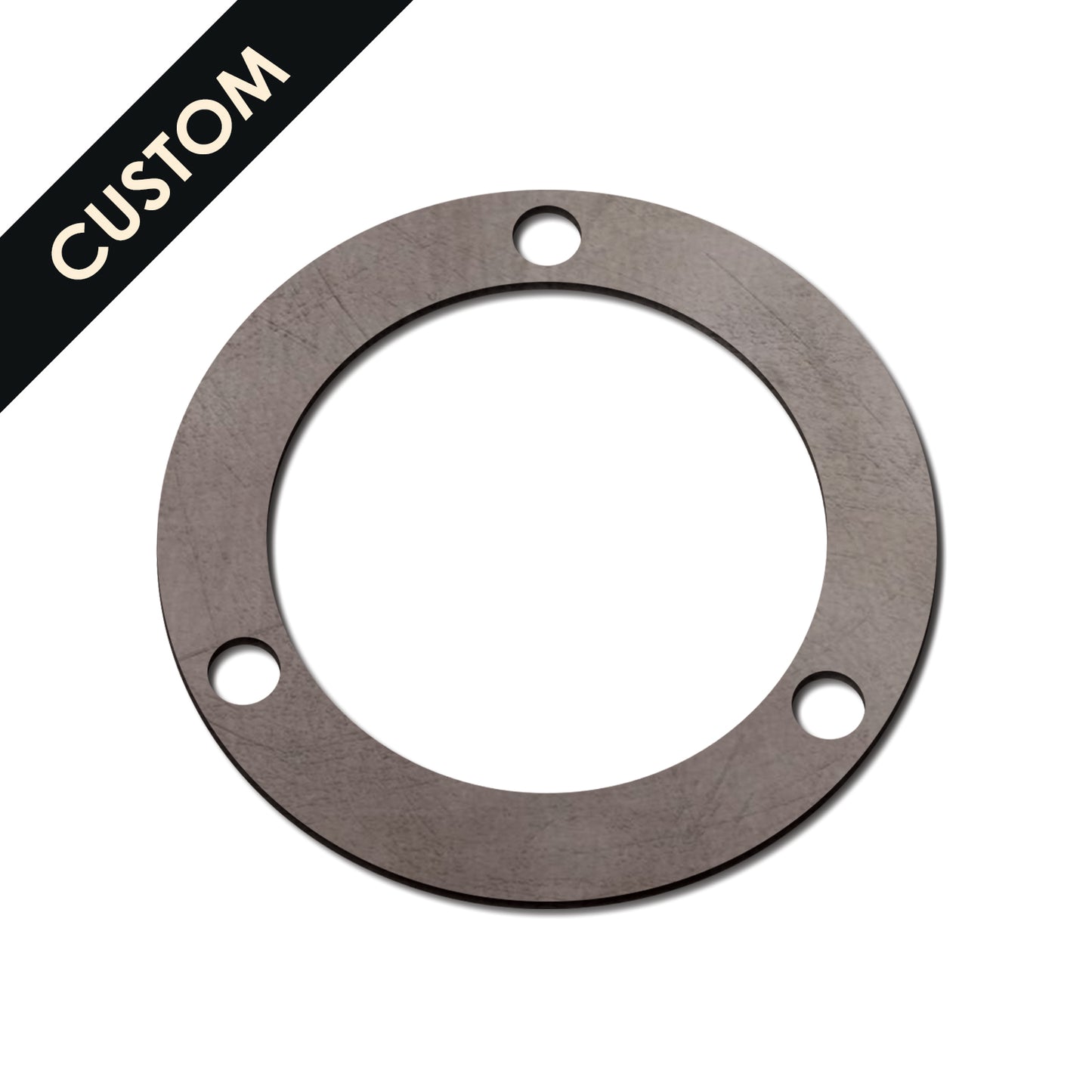 Mild Steel Flange Plate with Custom Ring and Inner/Outer Diameter 0.8-10mm Thickness
