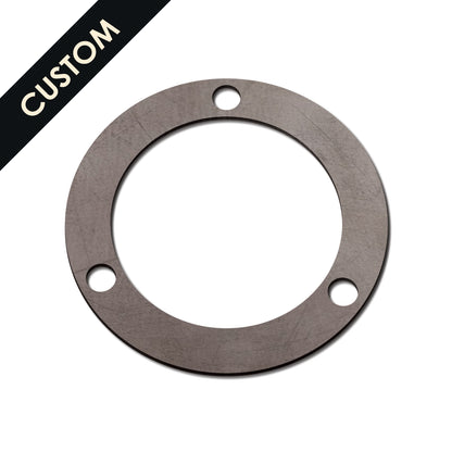 Mild Steel Flange Plate with Custom Ring and Inner/Outer Diameter 0.8-10mm Thickness