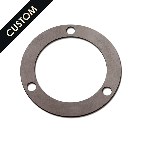Mild Steel Flange Plate with Custom Ring and Inner/Outer Diameter 0.8-10mm Thickness