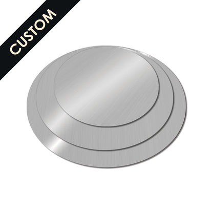 304 Stainless Steel Disc with Custom Outer Diameter 0.8-5mm Thickness