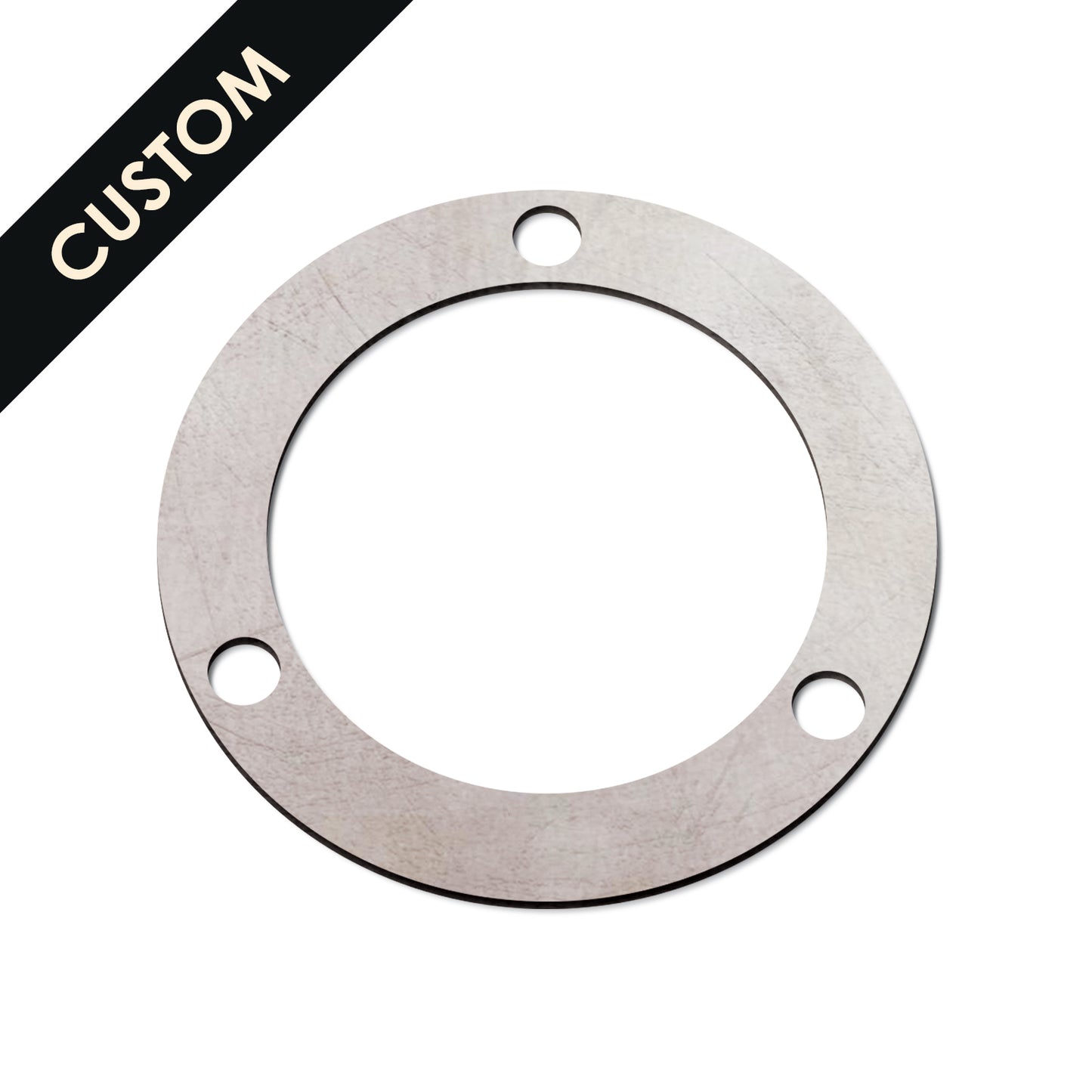 304 Stainless Steel Flange Plate with Custom Ring and Inner/Outer Diameter 0.8-5mm Thickness