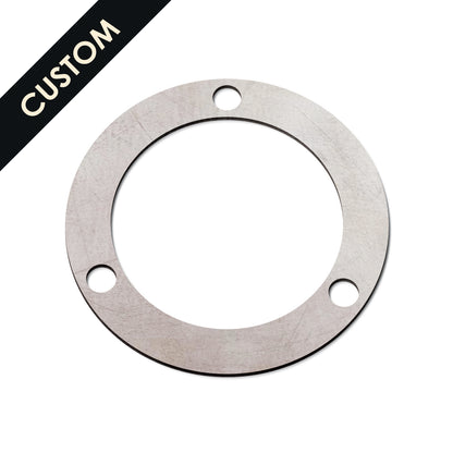304 Stainless Steel Flange Plate with Custom Ring and Inner/Outer Diameter 0.8-5mm Thickness